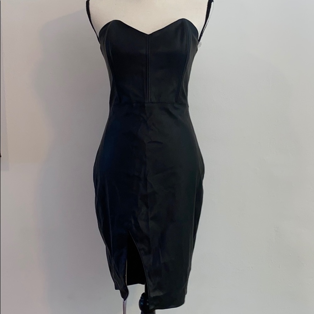 House of CB London black Enrica Dress vegan M